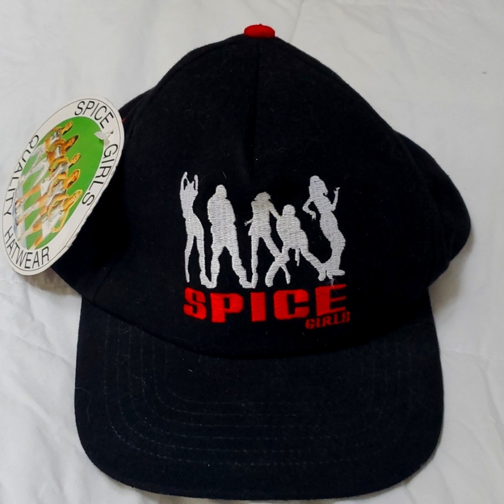 Official 1997 Spice Girls cap, size 57 CM (adjustable) black
